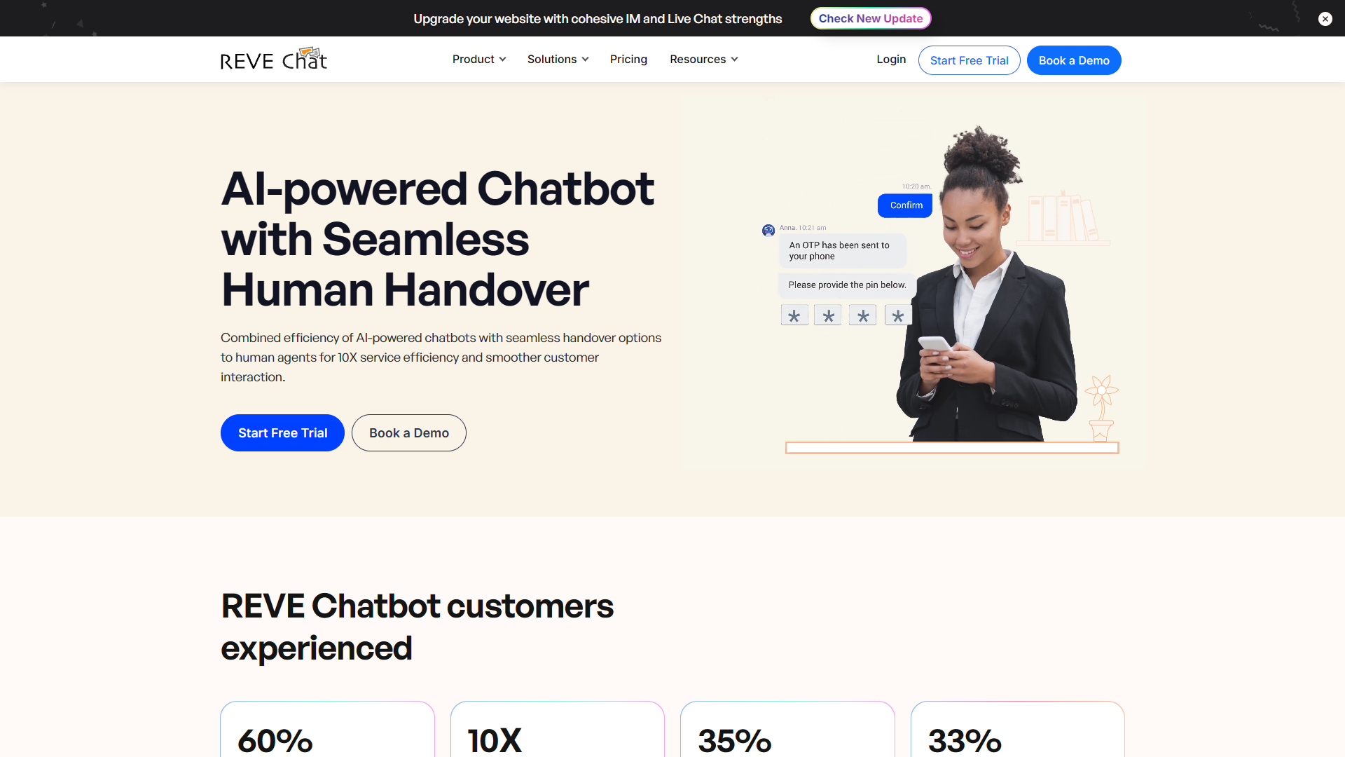 REVE Chat screenshot