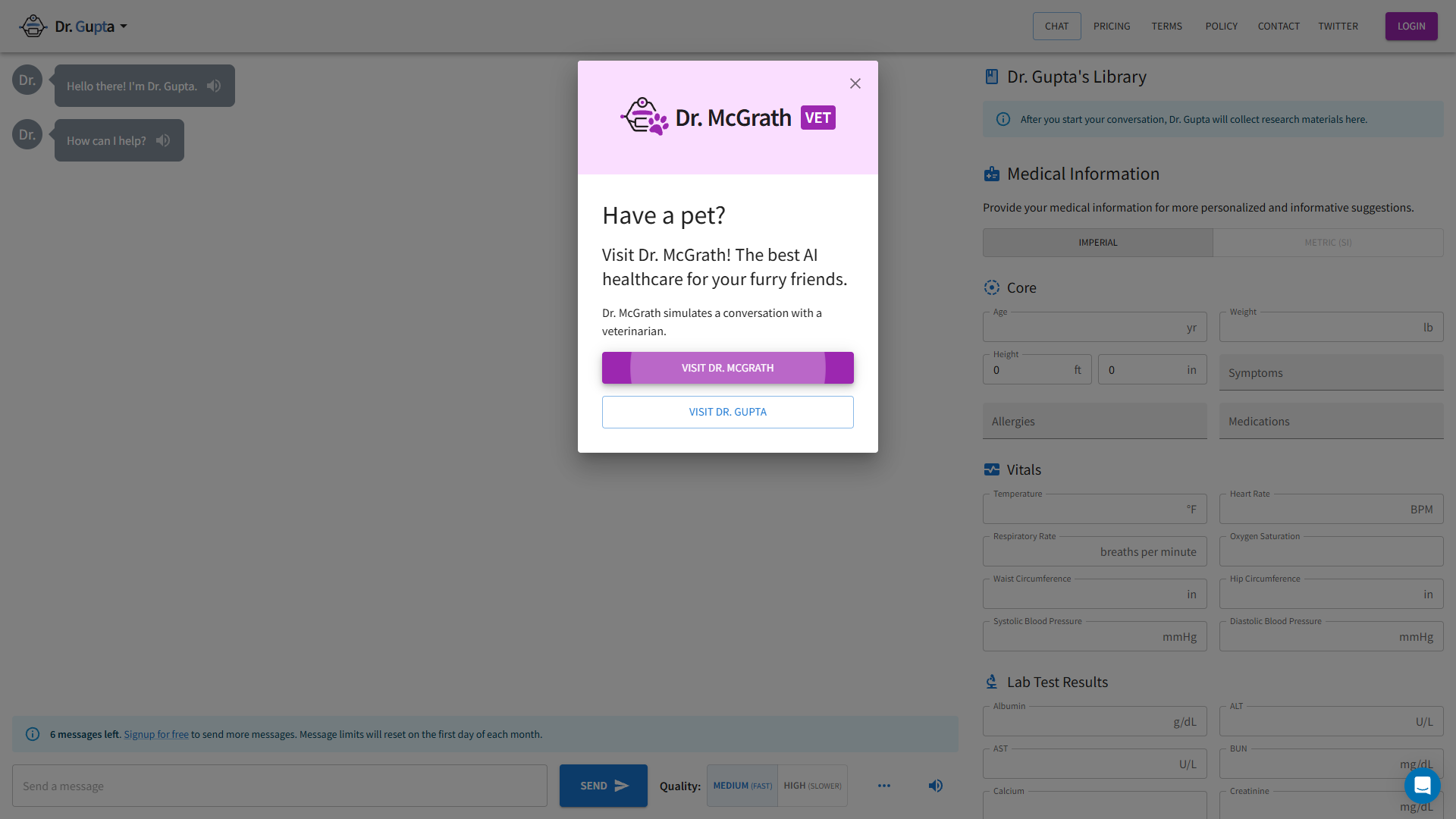 Dr. Gupta screenshot