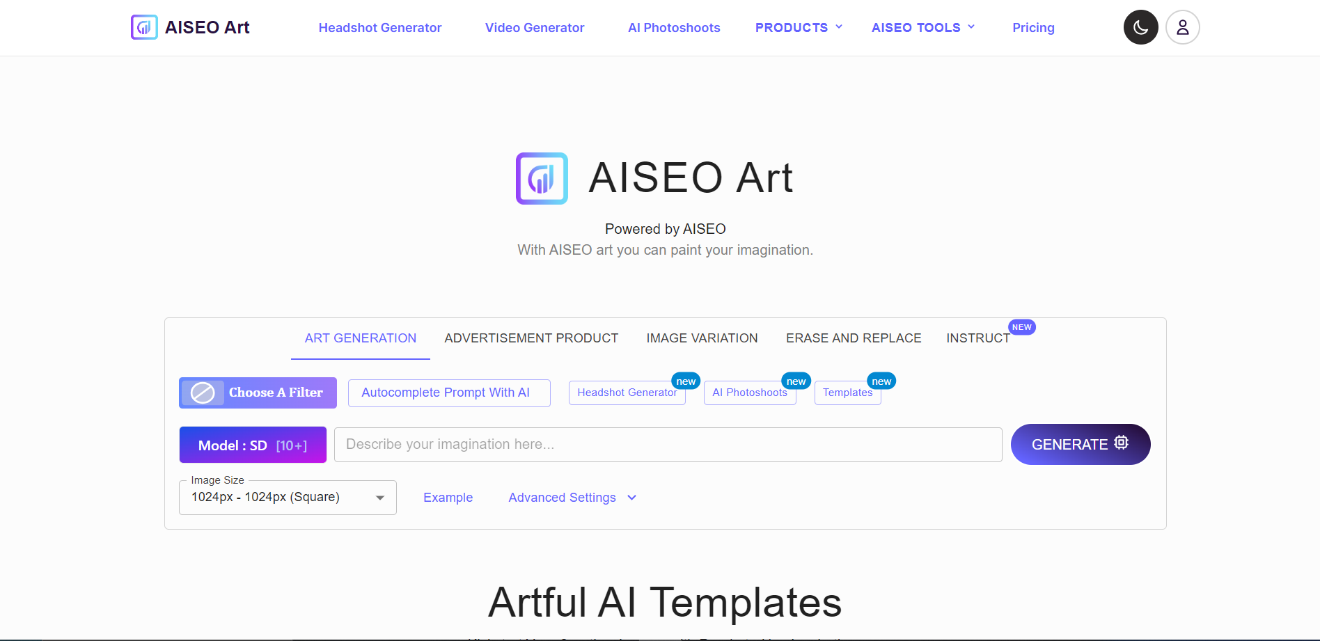 AISEO Art screenshot