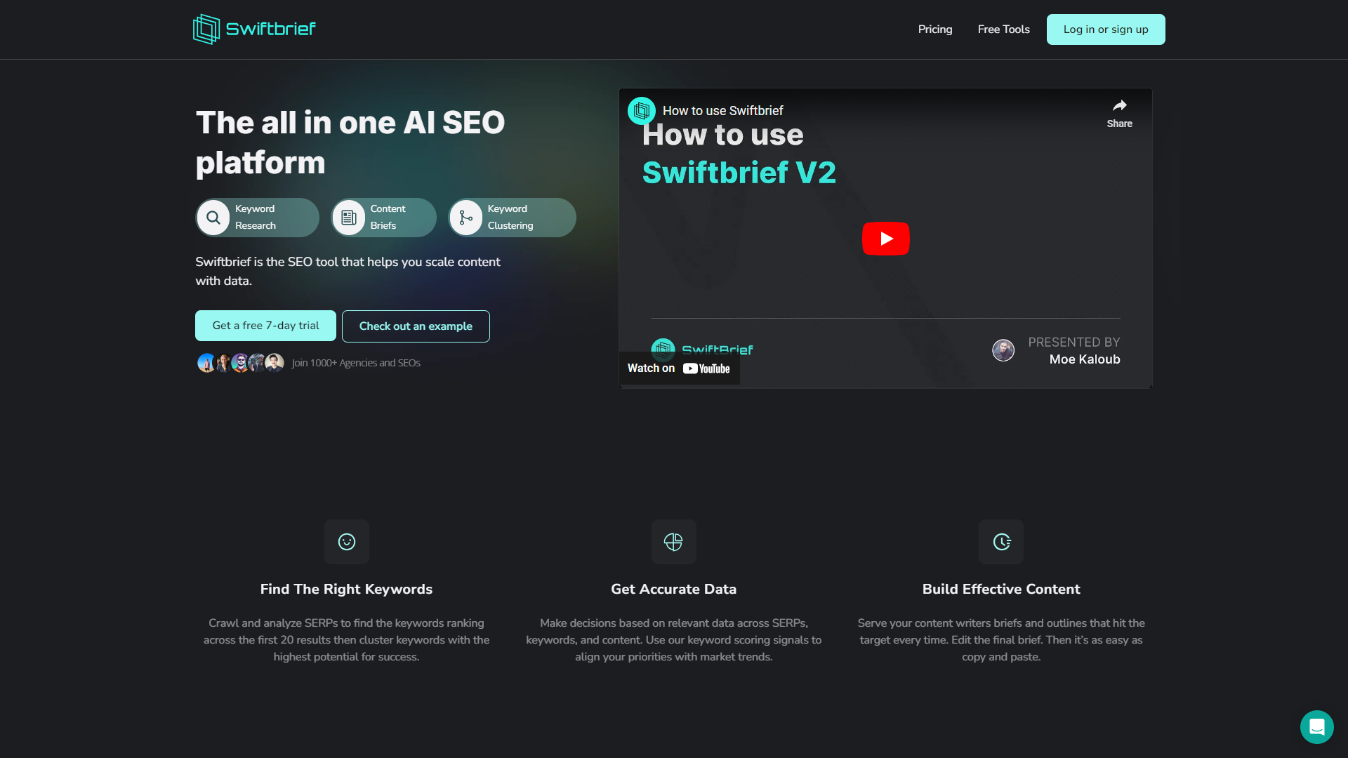 Swiftbrief screenshot