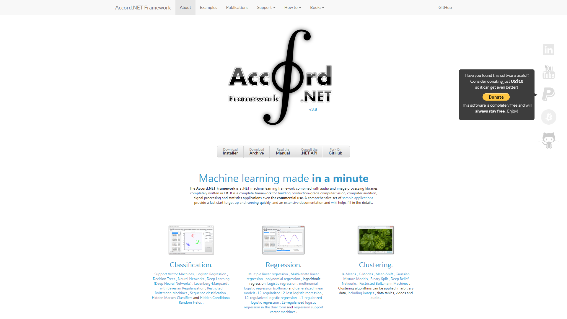 Accord NET Framework screenshot