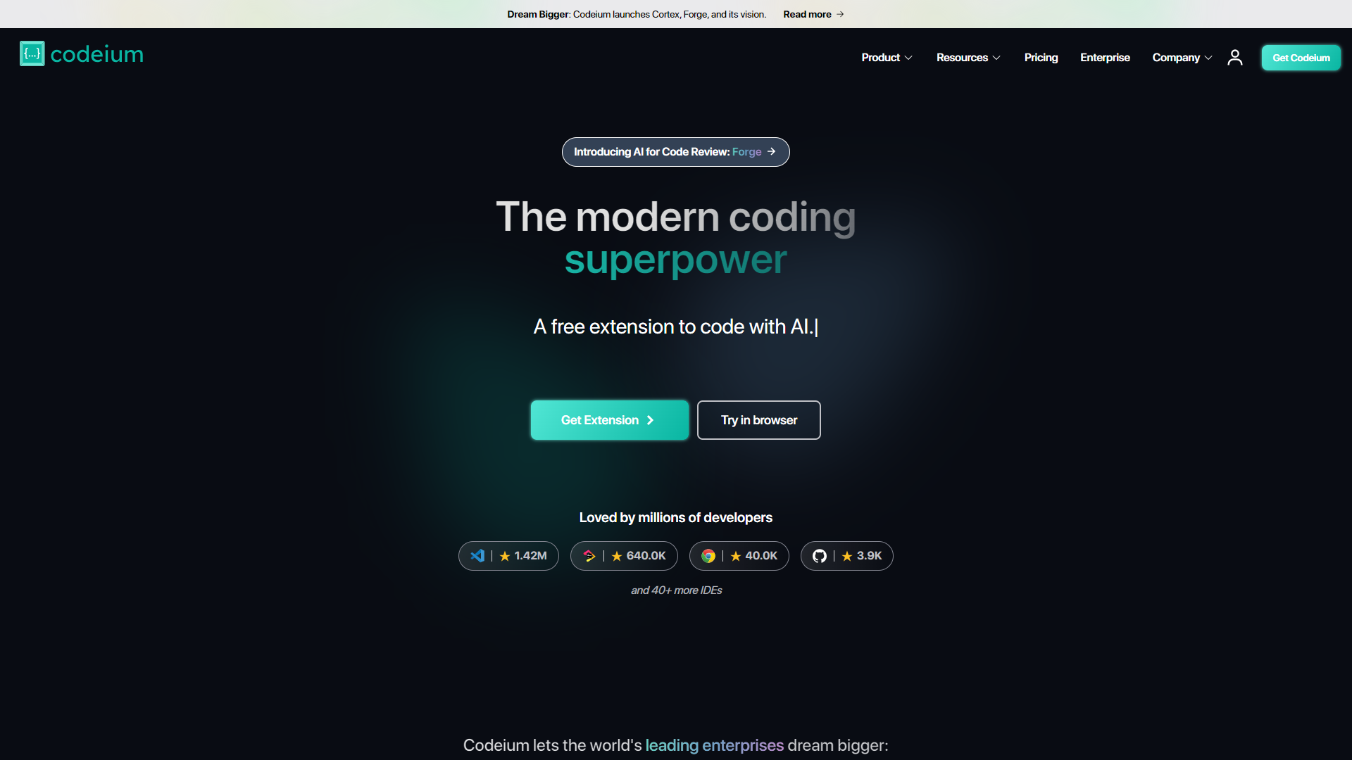 Exafunction screenshot