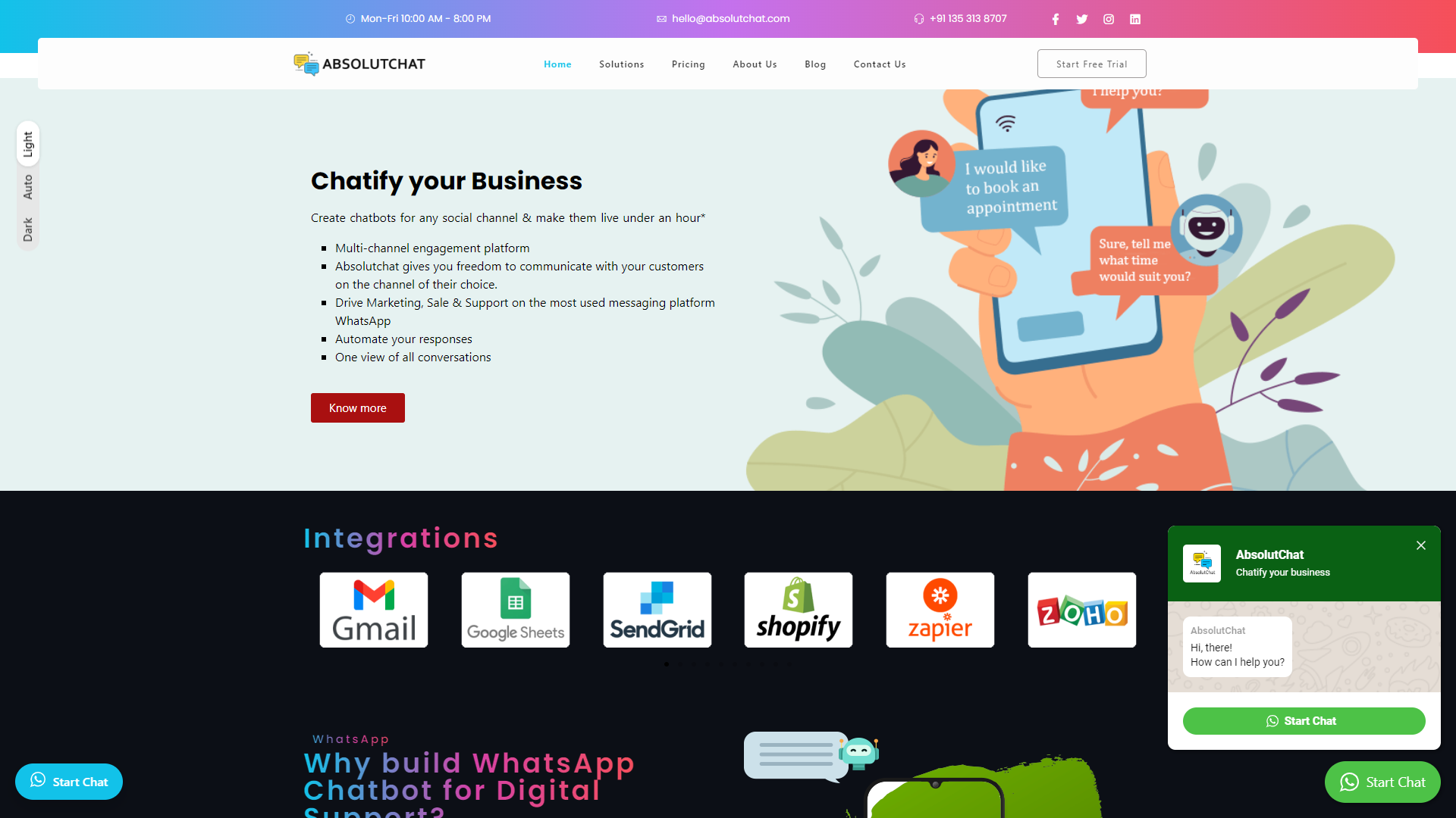 AbsolutChat screenshot