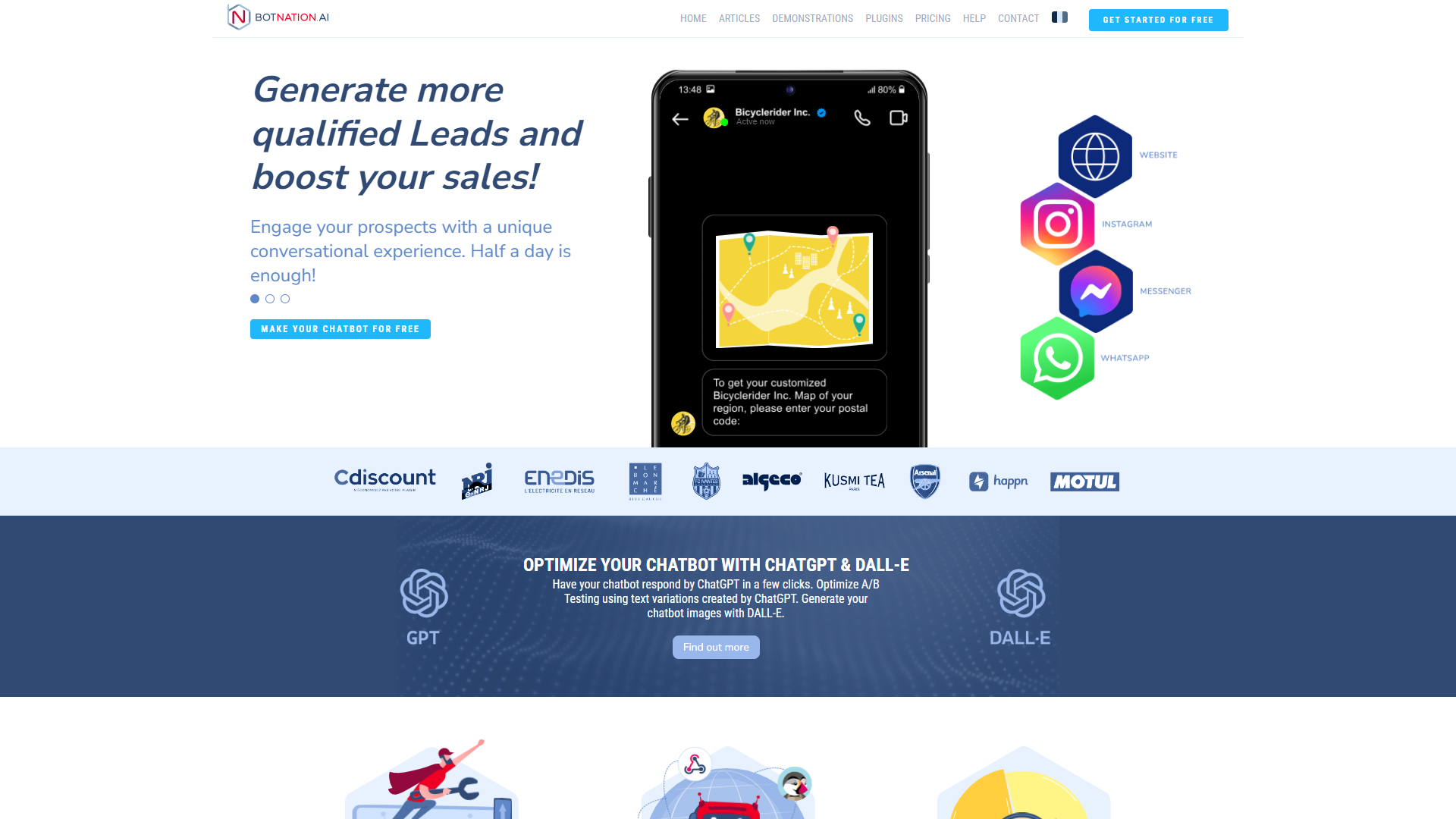 BOTNATION AI screenshot