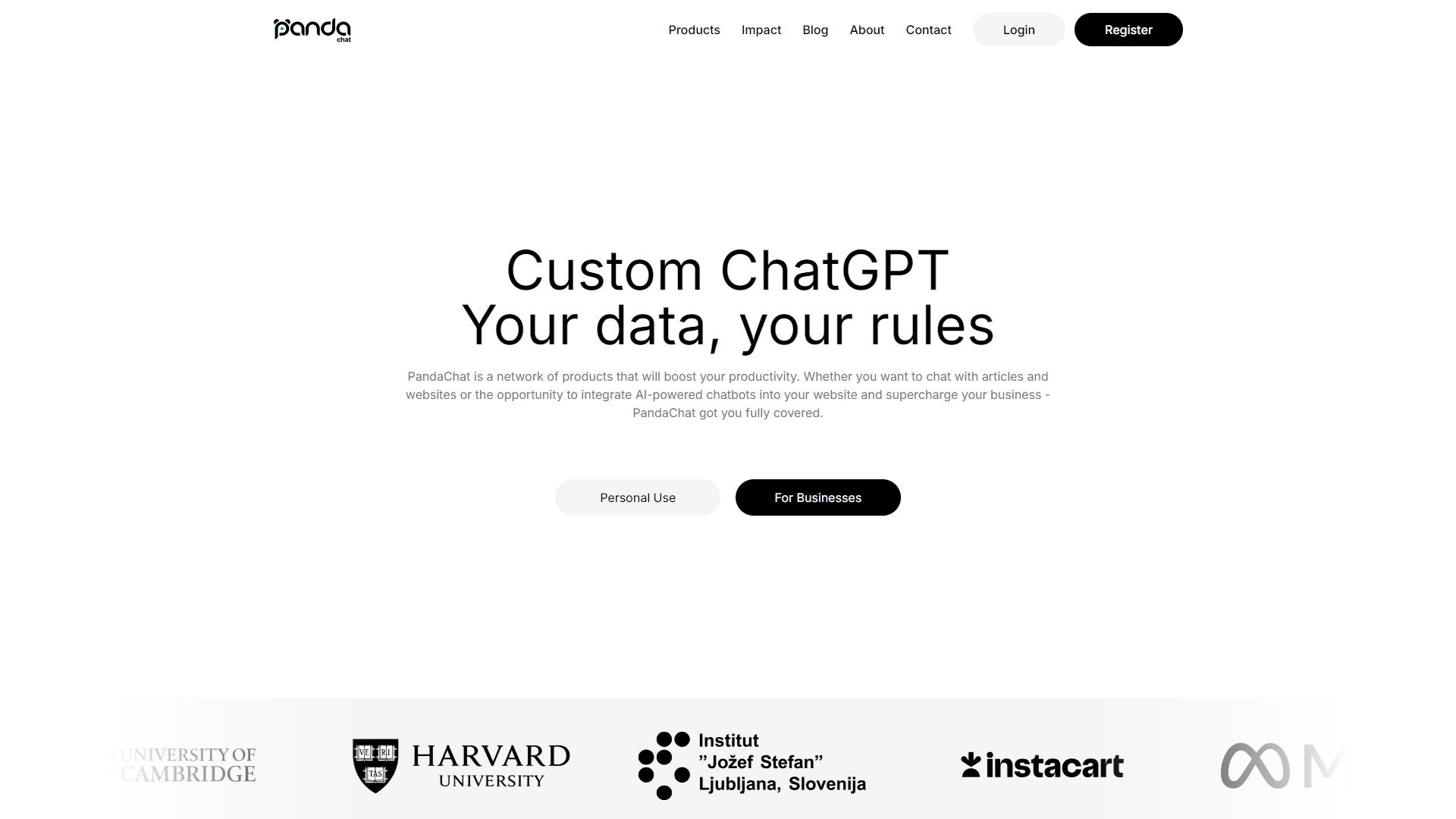 PandaChat AI screenshot