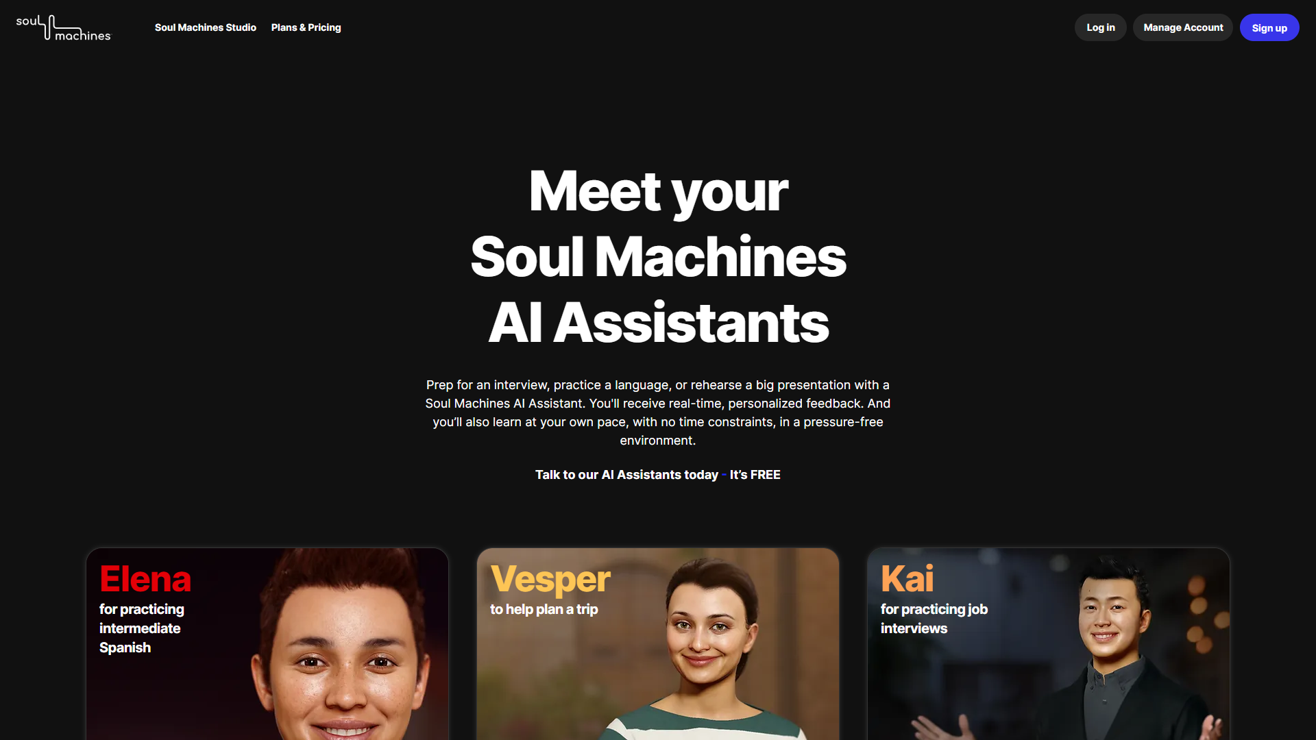 Soul Machines screenshot