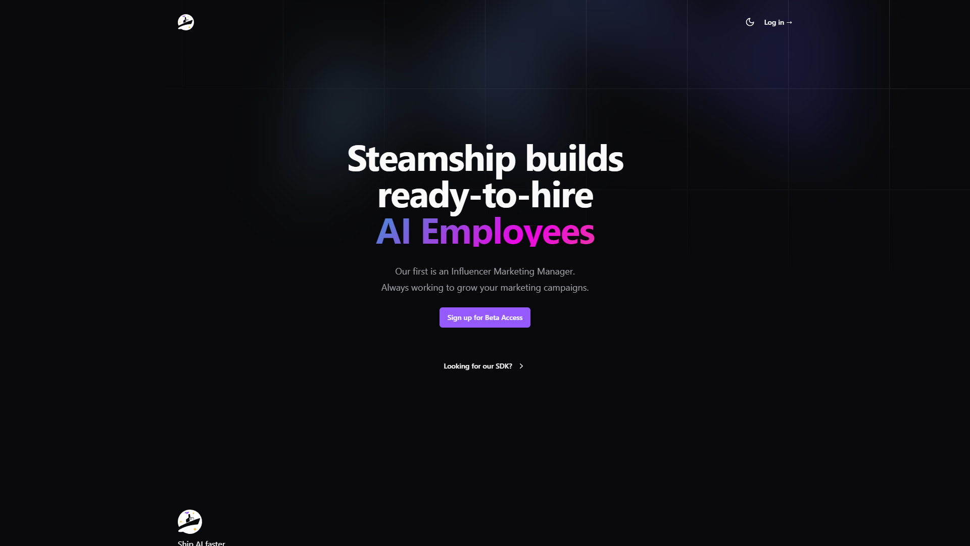 Steamship screenshot