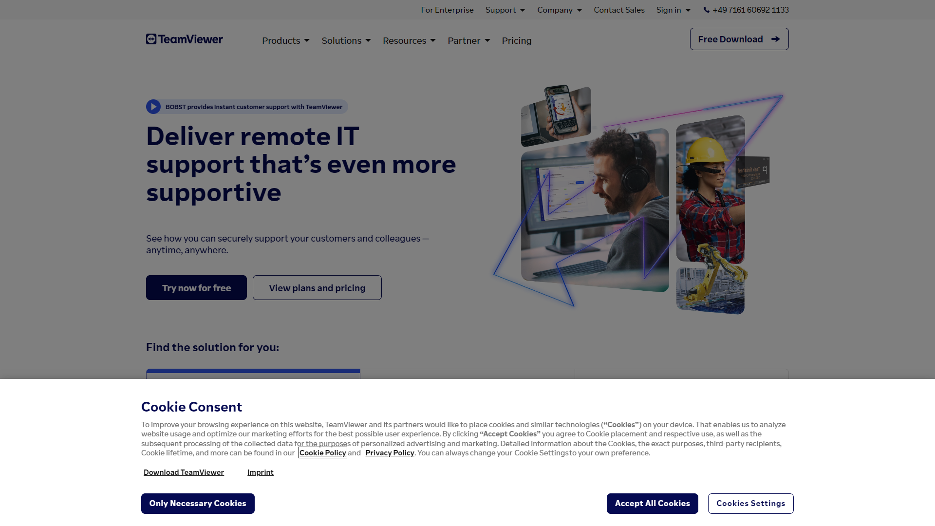 TeamViewer Remote screenshot