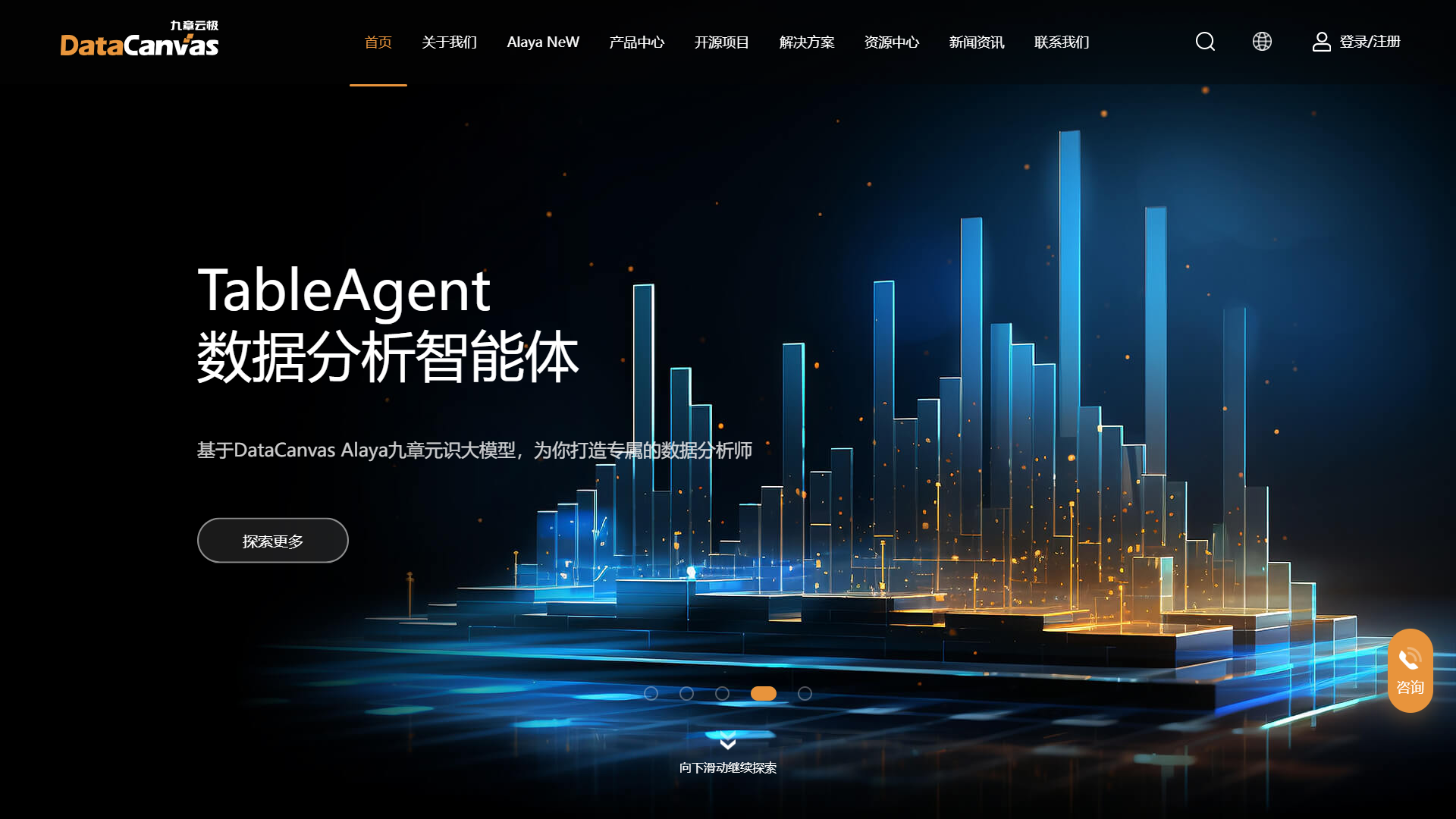 DataCanvas screenshot