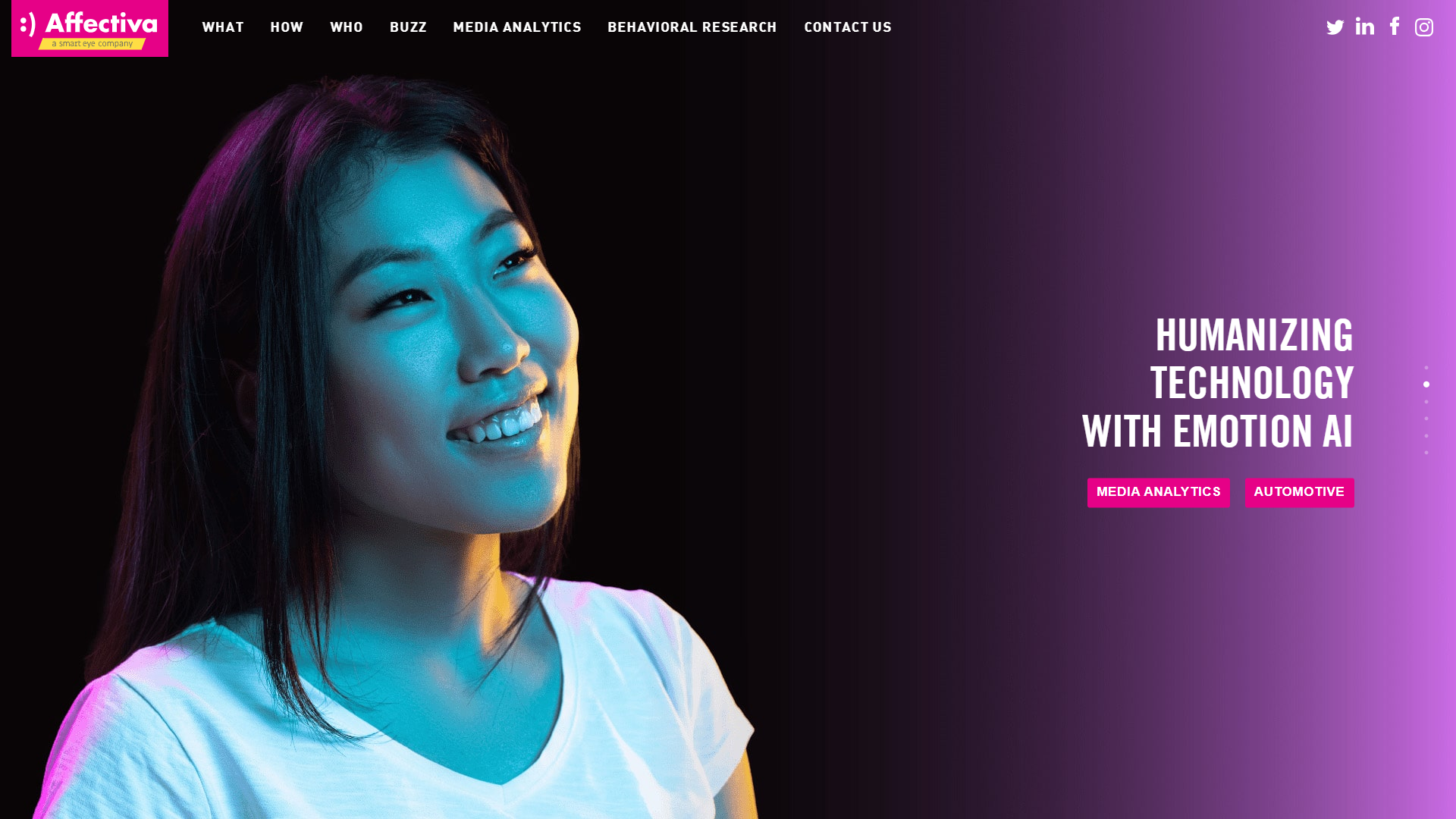 Affectiva screenshot