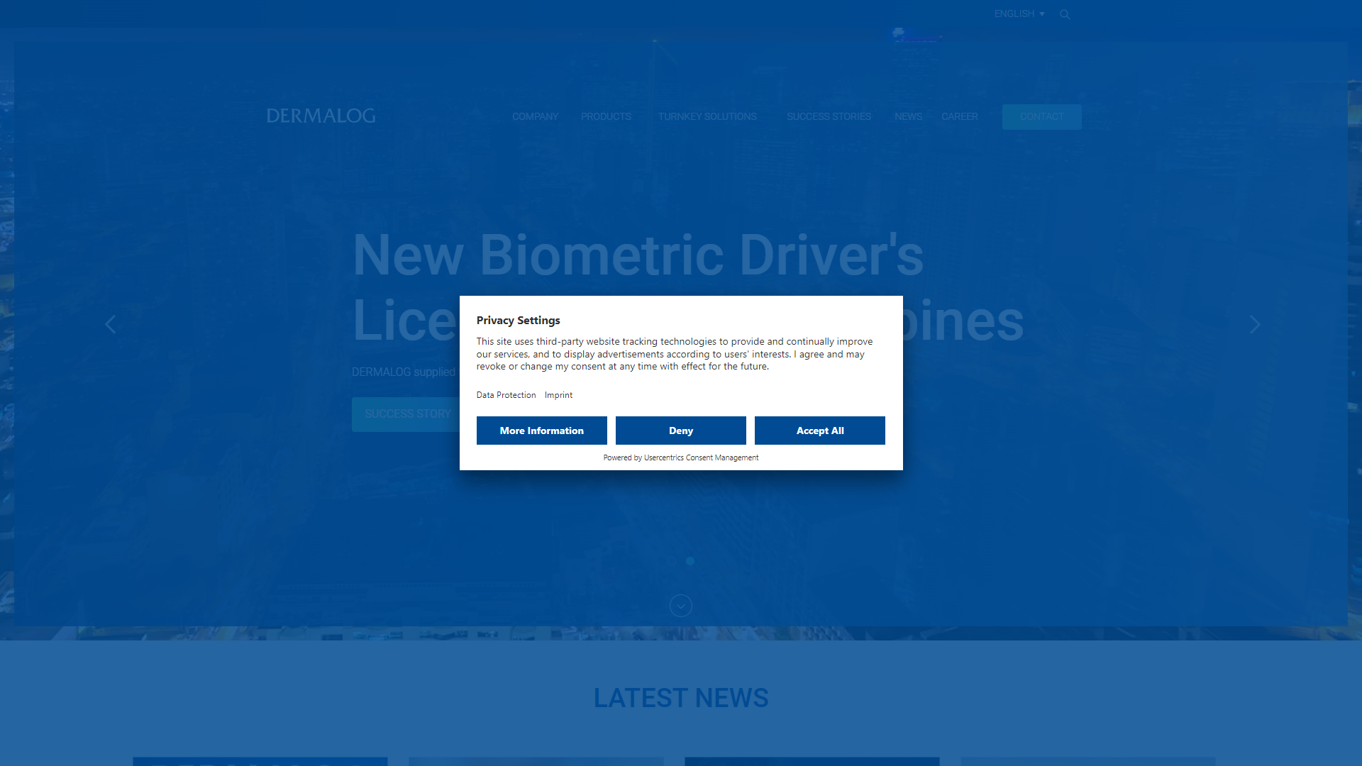 Dermalog Face Recognition screenshot