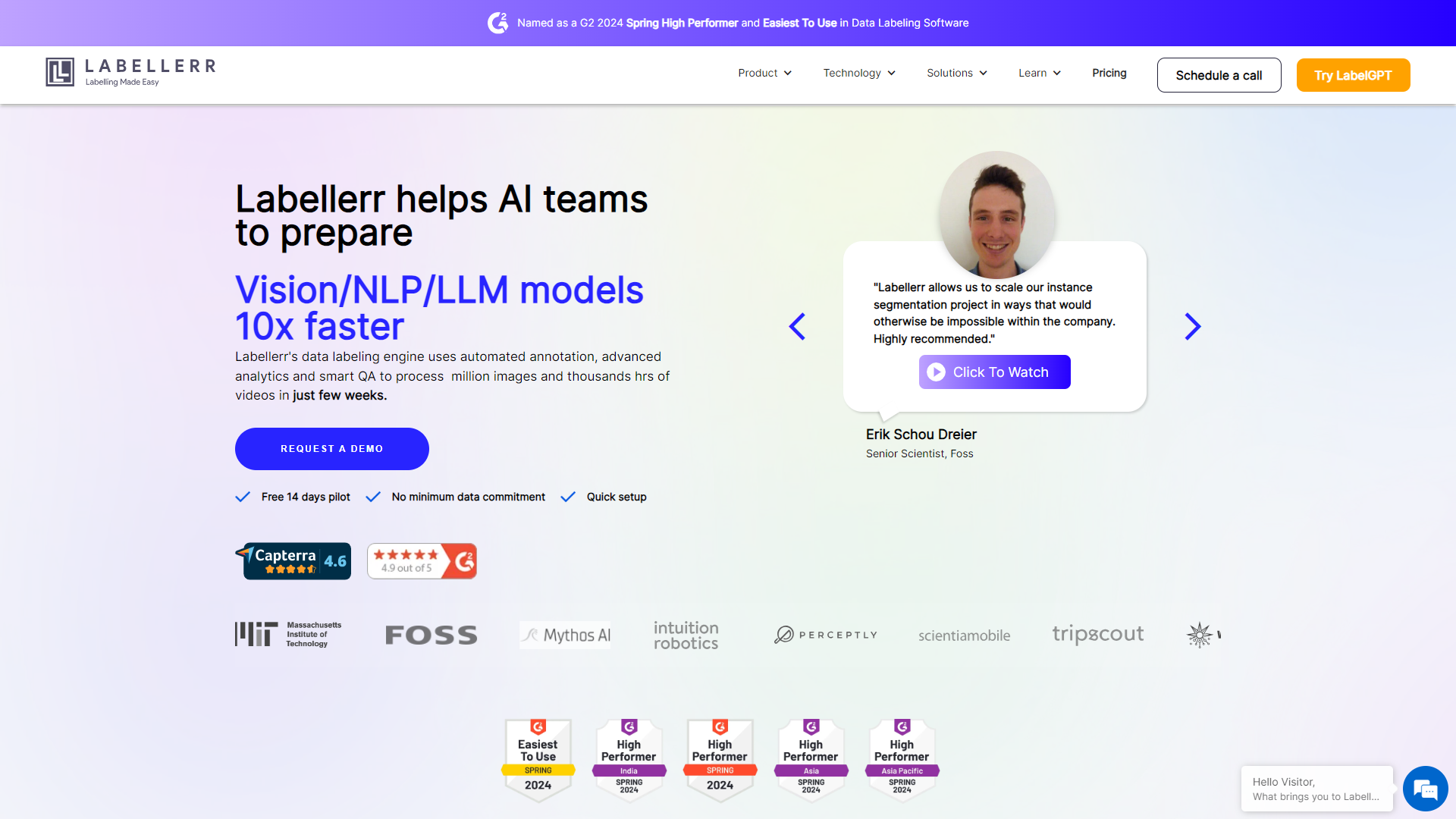 Labellerr screenshot