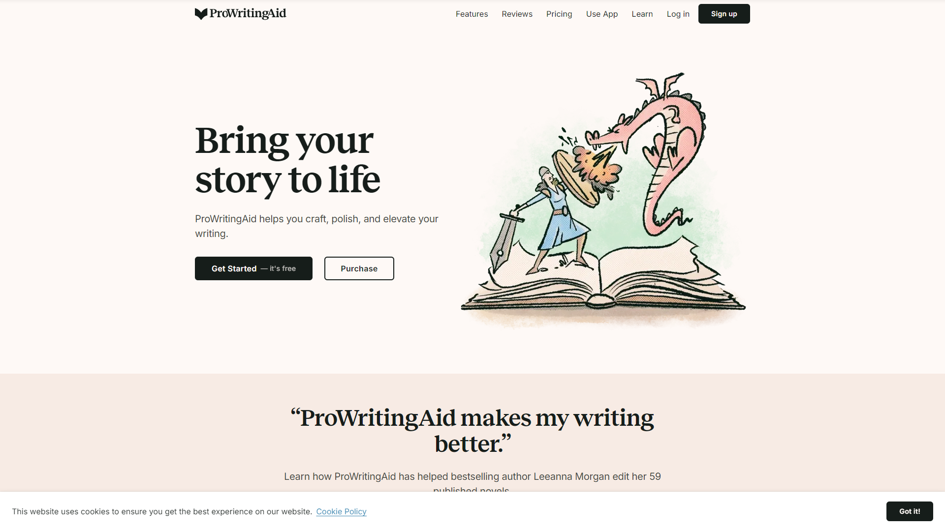 ProWritingAid screenshot