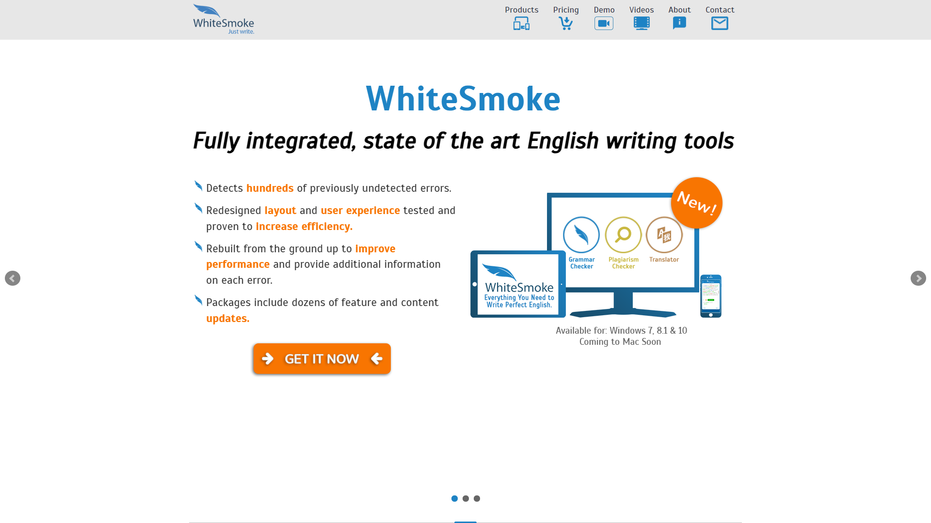 WhiteSmoke screenshot